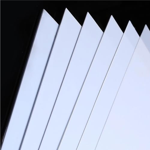 ABS-Kunststoffplatten for Heimwerkerarbeiten – 200 x 250 mm, starre thermoformbare Platten, 10/5/2er-Pack(1mm 5pcs) von QHKYQNELX