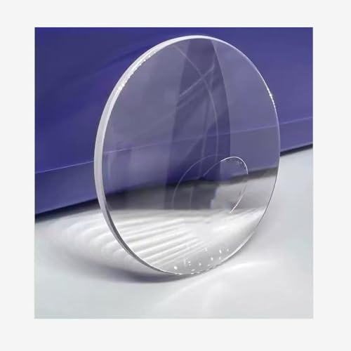 Ersatz-Uhrenglas aus Saphirglas mit einfacher Kuppel – 30,5 mm/37 mm, 1,0 mm dick, hochklare Linse(34mm) von QHKYQNELX