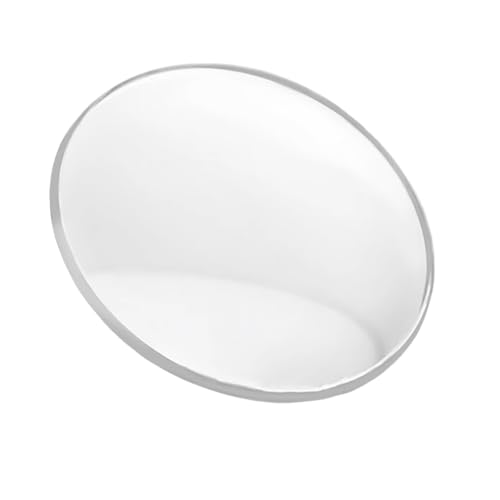 Kratzfester Uhrenspiegel aus Saphirglas for die DW-Serie – flaches Gerät, weiß und transparent, 1 Stück(24.5mm) von QHKYQNELX