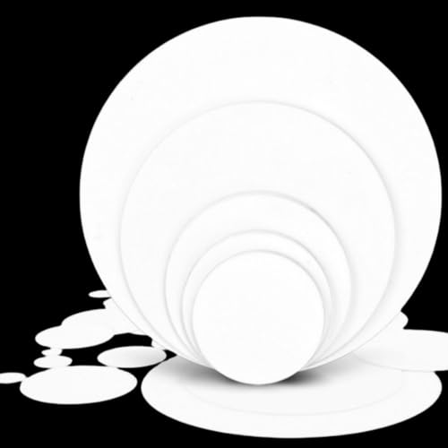 Runde Platten aus 96% Aluminiumoxidkeramik – Hochtemperaturbeständige Isolierdichtungen for industrielle Anwendungen(D18mm*0.63mm*10pcs) von QHKYQNELX