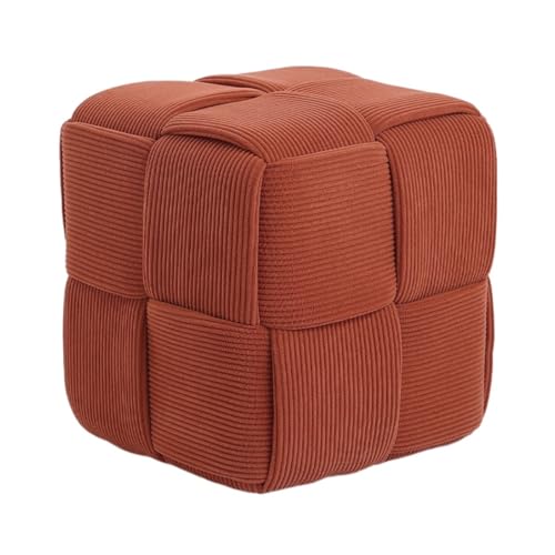 QHLMLL Fußstütze, Hocker, Haustür, Schuhwechselhocker, Wohnzimmer, Sofa, Massivholz, Couchtisch, Fußhocker, einfache kleine Bank für Schlafzimmer, Couch, Schreibtisch (Farbe: 1, Größe: groß) von QHLMLL