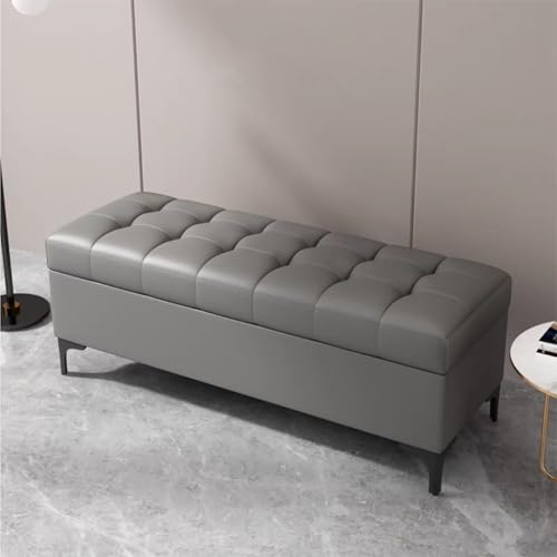 QHLMLL Ottomane mit Stauraum, gepolstert, mit Sitzgelegenheiten für Schlafzimmer, Wohnzimmer, Eingangsbereich, rechteckiger Bett-Organizer QHLMLL Ottomane mit Stauraum, gepolstert, mit Sitzgelegenheiten für Schlafzimmer, Wohnzimmer, Eingangsbereich, rechteckiger Bett-Organizer von QHLMLL