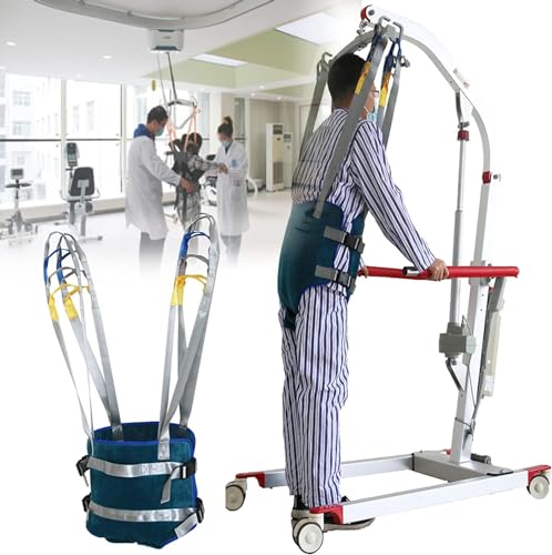 QHLMLL Patientenlift-Schlinge, Badezimmer-Transfer-Hängematte, Toiletten-Patientenlift-Schlinge, Geteilte Beinschlinge, GEH- und Stehhilfen für ältere Menschen, Rehabilitationstrainingsgeräte, Tran von QHLMLL