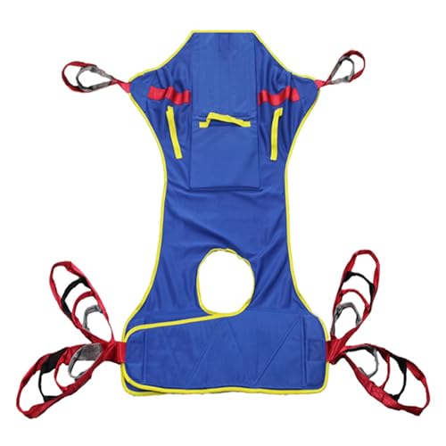 QHLMLL Patientenlifter, Geteilte Beinschlinge mit Hebeschlinge für den unteren Rücken, zum Umlagern, Positionieren und Anheben von Patienten, Ganzkörperschlinge mit Patientenliftern, Ganzkörper-Ne von QHLMLL