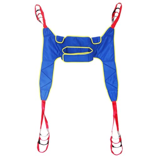 QHLMLL Patientenlifter, Toilettengurt, Patientenlifter mit verbreitertem Taillenschutzgurt und Unterarmschutz, Duschgurt mit geteilten Beinen für ältere/behinderte Menschen, geteiltes Beindesign, T QHLMLL Patientenlifter, Toilettengurt, Patientenlifter mit verbreitertem Taillenschutzgurt und Unterarmschutz, Duschgurt mit geteilten Beinen für ältere/behinderte Menschen, geteiltes Beindesign, T von QHLMLL