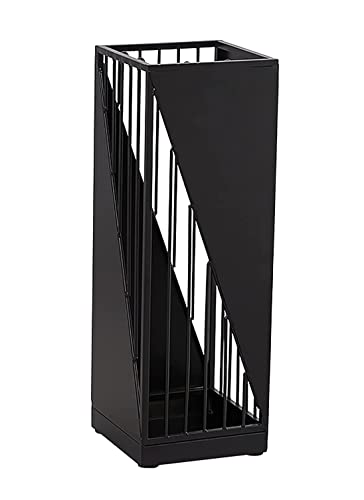 QHLMLL Schirmhalter, Schirmständer, moderner Schirmständer aus Metall für den Eingangsbereich, ausgehöhlte Halterung für Außenschirme, Schirmkorb, Schirmständer, Schirm-Organizer (Blau: Schwarz, QHLMLL Schirmhalter, Schirmständer, moderner Schirmständer aus Metall für den Eingangsbereich, ausgehöhlte Halterung für Außenschirme, Schirmkorb, Schirmständer, Schirm-Organizer (Blau: Schwarz, von QHLMLL