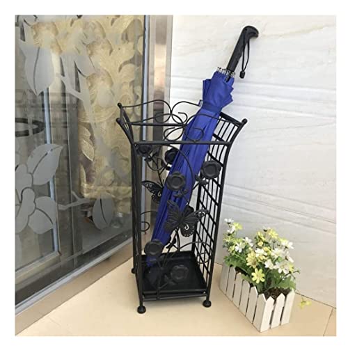 QHLMLL Schirmhalter Schirmständer Innenbereich Retro Eisen Schirmständer mit Abtropfschale Freistehender Metall Schirmständer Europäischer Schirmhalter für Haus und Garten Schirmständer Rack Schir QHLMLL Schirmhalter Schirmständer Innenbereich Retro Eisen Schirmständer mit Abtropfschale Freistehender Metall Schirmständer Europäischer Schirmhalter für Haus und Garten Schirmständer Rack Schir von QHLMLL