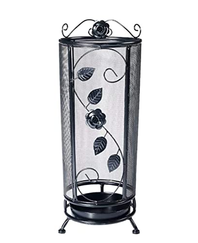 QHLMLL Schirmhalter Schirmständer Runder Schirmständer Aus Eisen Mit Edelstahl-Chassis Schirmhalter Home Storage Rack Korridor Für Den Innen- Und Außenbereich Schirmständer Schirm-Organizer QHLMLL Schirmhalter Schirmständer Runder Schirmständer Aus Eisen Mit Edelstahl-Chassis Schirmhalter Home Storage Rack Korridor Für Den Innen- Und Außenbereich Schirmständer Schirm-Organizer von QHLMLL