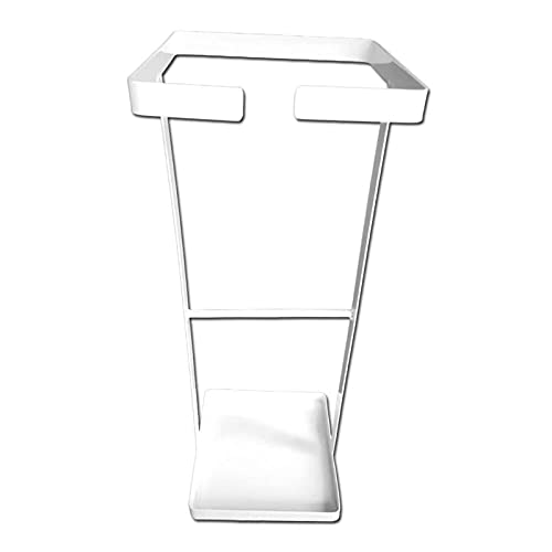 QHLMLL Schirmständer, Schirmständer, Iron Art Freistehendes Metall-Abtropfgestell Abnehmbarer Platz Savidecoration Büro-/Home-Schirmhalter/Weiß von QHLMLL