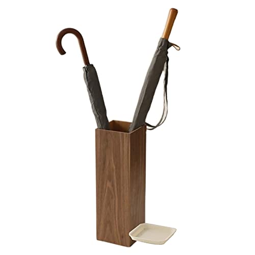 QHLMLL Schirmständer, Schirmständer, Schirmständer Home Hotel Retro Holz mit separater Tropfschale, Multifunktions-Aufbewahrungseimer/Style2/Style1 QHLMLL Schirmständer, Schirmständer, Schirmständer Home Hotel Retro Holz mit separater Tropfschale, Multifunktions-Aufbewahrungseimer/Style2/Style1 von QHLMLL