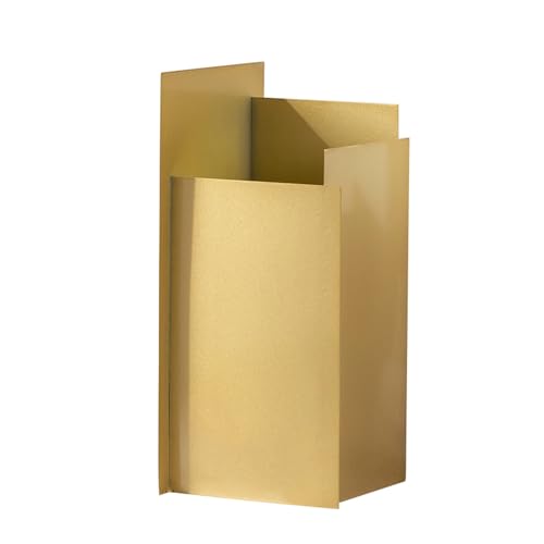 QHLMLL Schirmständer, quadratischer Schirmhalter aus Metall, moderner, minimalistischer Schirmständer, freistehender Schirmaufbewahrungsbehälter für die Dekoration im Home-Office-Flur (D 28 x 23 x von QHLMLL