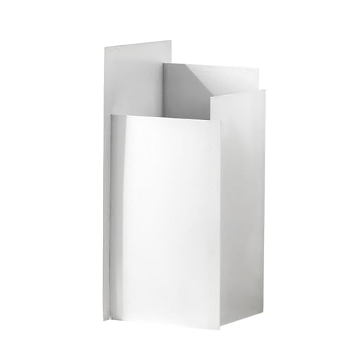 QHLMLL Schirmständer, quadratischer Schirmhalter aus Metall, moderner, minimalistischer Schirmständer, freistehender Schirmaufbewahrungsbehälter für die Dekoration im Home-Office-Flur (weiß, 28 x 2 von QHLMLL