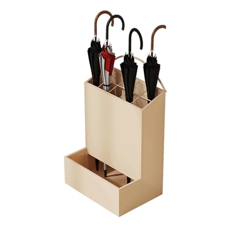 QHLMLL Schirmständer aus Stahl, 10/12 Fächer, Schirmhalter, freistehend, für Schläger, Organizer-Behälter, Moderne Schirmaufbewahrung aus Metall für den Flur im Homeoffice (gelb, 38 x 25 x 53 cm) QHLMLL Schirmständer aus Stahl, 10/12 Fächer, Schirmhalter, freistehend, für Schläger, Organizer-Behälter, Moderne Schirmaufbewahrung aus Metall für den Flur im Homeoffice (gelb, 38 x 25 x 53 cm) von QHLMLL