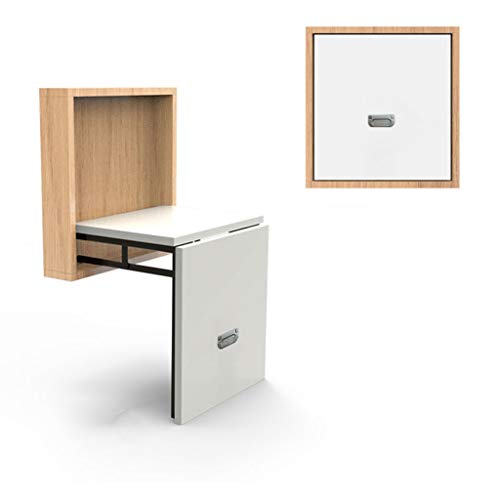 QHLMLL Schuhwickelhocker Holz Klapphocker Eingang unsichtbar Wandbehang platzsparend Wandbehang Tür Zuhause Fußhocker Eingang Wand Stuhl Schuhhocker von QHLMLL