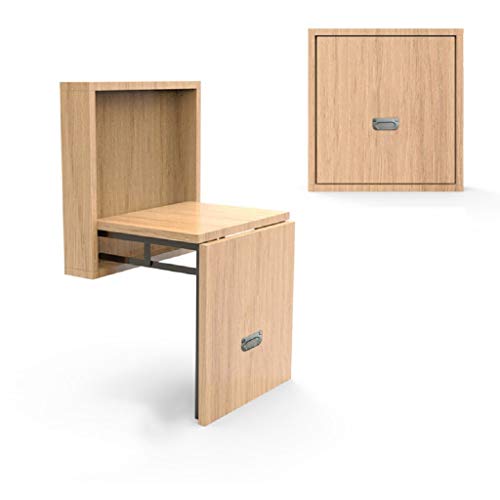 QHLMLL Schuhwickelhocker Holz Klapphocker Eingang unsichtbar Wandbehang platzsparend Wandbehang Tür Zuhause Fußhocker Eingang Wand Stuhl Schuhhocker von QHLMLL