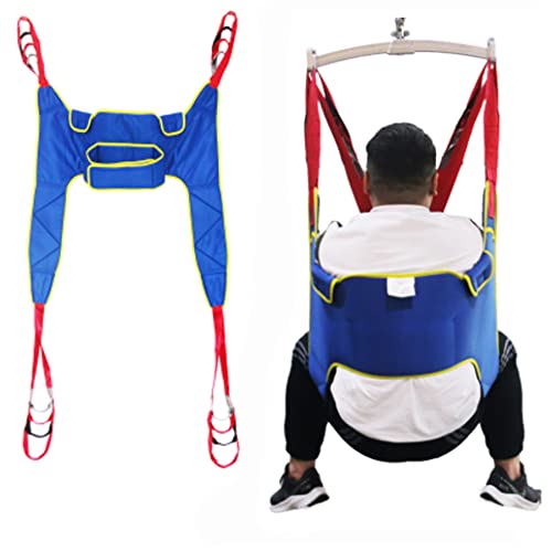 QHLMLL Sling-Patientenhilfe zum Sitzen und Stehen, GEH-Sling-Transfergurt, Toiletten-Sling-Patientenlifter, sicherer Rehabilitations-Gangtrainer, mit Toilettenöffnung,L QHLMLL Sling-Patientenhilfe zum Sitzen und Stehen, GEH-Sling-Transfergurt, Toiletten-Sling-Patientenlifter, sicherer Rehabilitations-Gangtrainer, mit Toilettenöffnung,L von QHLMLL