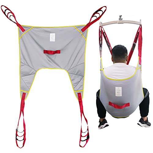 QHLMLL Toilettenschlinge, Patientenlifter, Duschschlinge mit geteilten Beinen, Hebevorrichtung, professioneller Patientenlifter, Ganzkörper-Schlinge, Transfergurt,L QHLMLL Toilettenschlinge, Patientenlifter, Duschschlinge mit geteilten Beinen, Hebevorrichtung, professioneller Patientenlifter, Ganzkörper-Schlinge, Transfergurt,L von QHLMLL