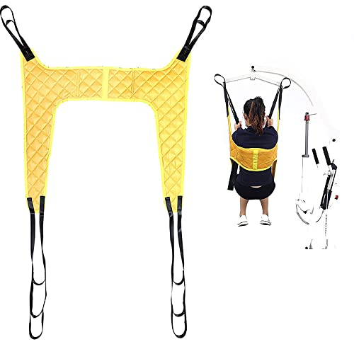 QHLMLL Toilettenschlinge, Patientenlifter, Duschschlinge mit geteilten Beinen, professioneller Patientenlifter, Hebeausrüstung, Ganzkörper-Schlinge, Hebe-Transfergurt, Sohlengröße QHLMLL Toilettenschlinge, Patientenlifter, Duschschlinge mit geteilten Beinen, professioneller Patientenlifter, Hebeausrüstung, Ganzkörper-Schlinge, Hebe-Transfergurt, Sohlengröße von QHLMLL