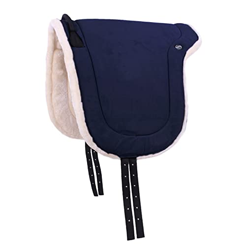 QHP Bareback Pad Sattelkissen, Größe:P, Farbe QHP:Navy von QHP