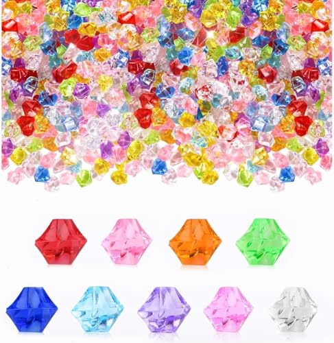 320 Stück Acryl Diamanten Kinder, Edelsteine für Kinder Acryl, Deko Steine Kristall, Kinder Acryl Diamanten für Vasenfülle, Kinderspiele, Kunsthandwerke Deko, Piraten-Schatzsuche US, Hochzeit, Party 320 Stück Acryl Diamanten Kinder, Edelsteine für Kinder Acryl, Deko Steine Kristall, Kinder Acryl Diamanten für Vasenfülle, Kinderspiele, Kunsthandwerke Deko, Piraten-Schatzsuche US, Hochzeit, Party von QHSXMQ