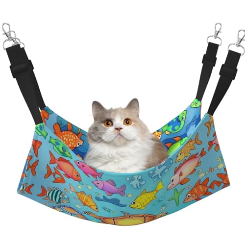 QHZLY Velvet Turtle and Fish Hammock L for Small Pets - Comfortable and Breathable for Cats, Rabbits, Frettchen QHZLY Velvet Turtle and Fish Hammock L for Small Pets - Comfortable and Breathable for Cats, Rabbits, Frettchen von QHZLY