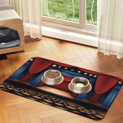 a Stage Magic Pet saugfähige Ledertischdecke 30 x 45 cm mit rutschfester Gummiunterseite für Katzen und Hunde von QHZLY