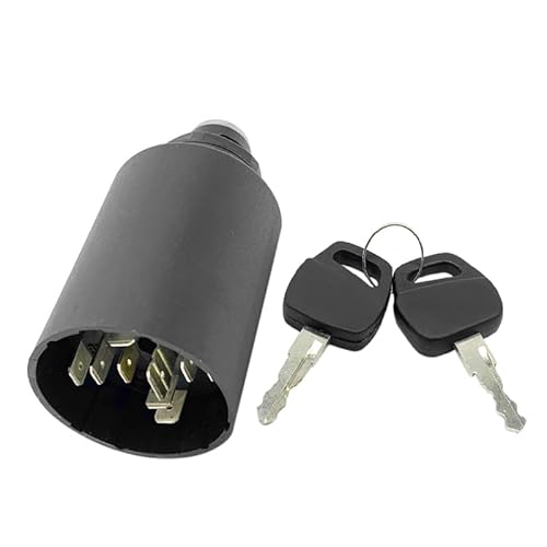 QHZOZMD Ersatzteile Neues Zündschloss passend für H30/H50D-05 für Linde Gabelstapler 7915492632 mit 2 Schlüsseln QHZOZMD Ersatzteile Neues Zündschloss passend für H30/H50D-05 für Linde Gabelstapler 7915492632 mit 2 Schlüsseln von QHZOZMD