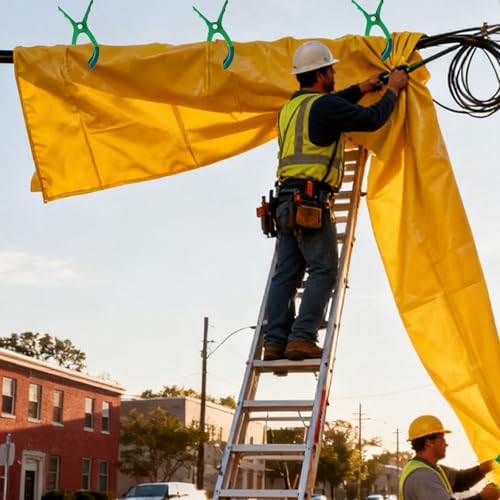 Große Stoßschutz-Arbeitsmatte, Isolier-Sicherheitsdecke Für Die Wartung Von Schaltanlagen/Transformatoren/Umspannwerken/Geräten, Allwetter-Schutzfolie(10kv-23.6x31.5inch/60x80cm) von QHZYMX