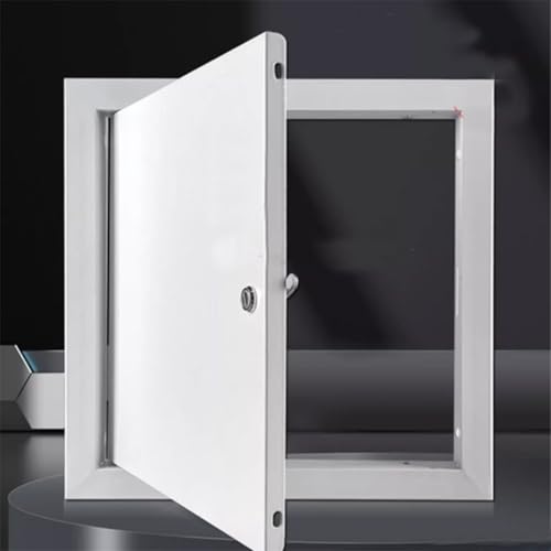 Inspektionsklappe Abschließbare Zugangsklappe Für Trockenbauwände Und Decken Mit Tür, L 4 5 6 7 8 9 10 Zoll Sanitär-Wandpaneele – Robuste Aluminiumlegierung(9x10in/22.9x25.4cm) von QHZYMX