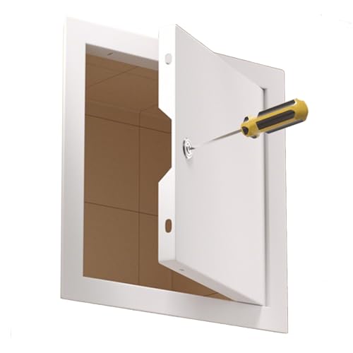 Inspektionsklappe Abschließbare Zugangsklappe Mit Tür, Anpassbare Inspektionsabdeckung, Aluminium-Gerätewartungstüren, An Der Wand Und Decke Montierte Sanitärplatten(20x29in/50.8x73.7cm) von QHZYMX