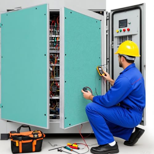 Inspektionsklappe Für Öffnen Der Inspektionstür Aus Aluminium Drücken, Abdeckplatte Für Die Reparatur Lüftungsklappe Klimaanlage, Stabile Wandlochabdeckung Für Krankenhaus(In-18x24in/46x61cm) von QHZYMX