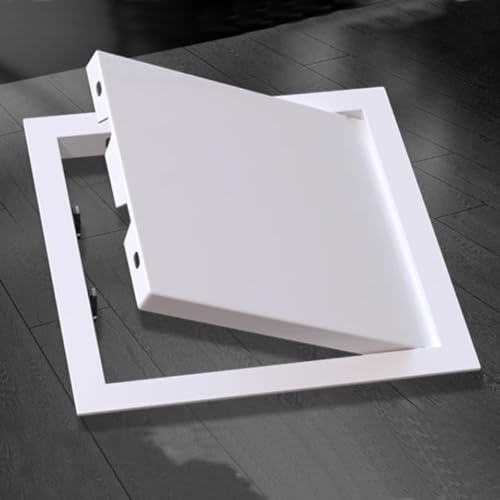Inspektionsklappe Inspektionsklappe Sanitäranlagen, Leicht Zu Installierende, Abnehmbare Klappplatte Für Leitungen Und Kabel, Verdeckte Revisionstür Aus Metall Die Wartung(10x20"/254x508mm) von QHZYMX