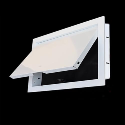 Inspektionsklappe Kommerzielle Inspektionslukenplatte, Wasserdichte Zugangstürplatte Aus Metall Für Wand Und Decke Dachboden/Garage/Keller, Dekorative Abdeckung Reparaturtüren(10x19"/254x483mm) von QHZYMX