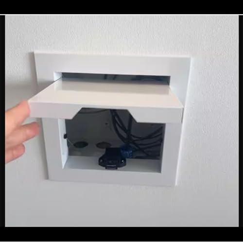 Inspektionsklappe Kommerzielle Zugangstür Für Trockenbauwände, Unsichtbare Serviceschachttüren Für Dachboden/Keller, An Der Wand Und Decke Montierte Inspektionslukenplatte(41x41cm(16x16")) von QHZYMX