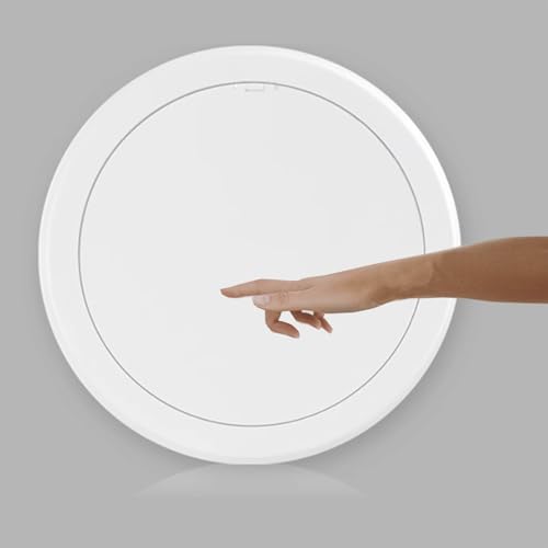 Inspektionsklappe Zugangsklappe Öffnen Durch Drücken, Verdeckte Sanitär-Zugangsklappe – Anpassbare Decken- Und Wandlochabdeckung, Einfach Zu Installierende Robuste(26cm/10.2in) von QHZYMX