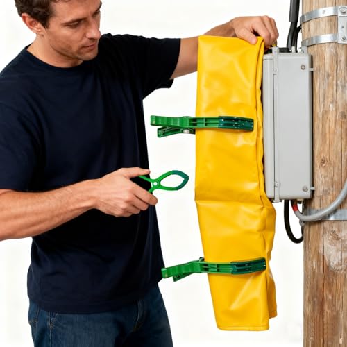 Isolierdecke Für Leitungsarbeiter Eva-Harz, 0,4 KV/10 KV Professionelle Isolierstoffunterlage, Wasserdichte Und Leichte Sicherheitsmatte(10kv-11.8x11.8in/30x30cm) von QHZYMX