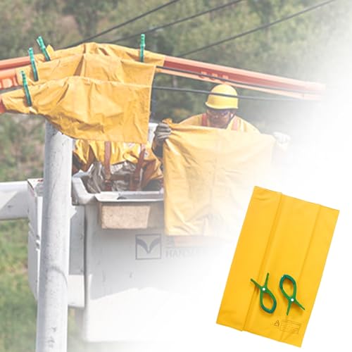 Leicht Zu Tragende Elektrische Isolierdecke, 400 V/10.000 V Hoch-/Niederspannungs-Abschirmdecken, EVA-Harz-Isolierstoffpolster, Abdeckblatt Die Stromwartung(400v,35.4x39.4in/90x100cm) von QHZYMX