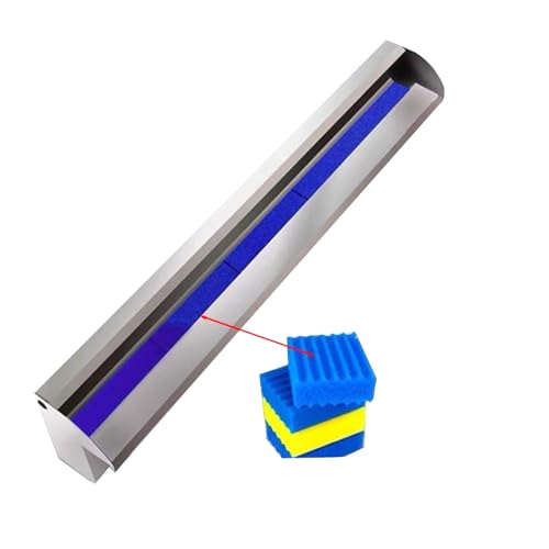 Wasserfall-Überlaufrinne Dekoratives Teich-Wasserbrunnen-Set Drinnen Und Draußen, Wasserfall-Überlauf Mit Rohrverbinder-Sets Historische Gärten Und Schlösser, Rechteckig Und Professionell(115cm/45in) Wasserfall-Überlaufrinne Dekoratives Teich-Wasserbrunnen-Set Drinnen Und Draußen, Wasserfall-Überlauf Mit Rohrverbinder-Sets Historische Gärten Und Schlösser, Rechteckig Und Professionell(115cm/45in) von QHZYMX