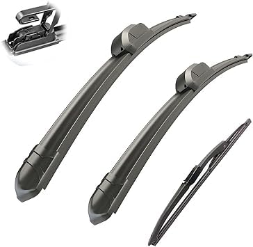 QHuaL Automotive Scheibenwischer Scheibe Scheibenwischersatz für VW Fox Suran 2006-2012 21in+15in+12in, Premium Qualität Frontscheiben Wischerblätter Set QHuaL Automotive Scheibenwischer Scheibe Scheibenwischersatz für VW Fox Suran 2006-2012 21in+15in+12in, Premium Qualität Frontscheiben Wischerblätter Set von QHuaL