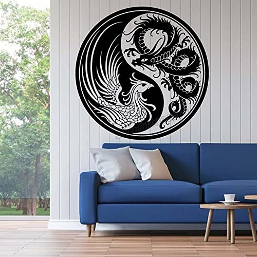 QIANGTOU Vinyl Wandtattoo Yin Yang Schwarz und weiß Philosophie Tao Zen Gleichgewicht Harmonie Wandaufkleber Yin Yang Abziehbilder Room Decor 73x73cm QIANGTOU Vinyl Wandtattoo Yin Yang Schwarz und weiß Philosophie Tao Zen Gleichgewicht Harmonie Wandaufkleber Yin Yang Abziehbilder Room Decor 73x73cm von QIANGTOU