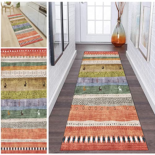 QIANGZI Läufer Teppich Flur Polyester Korridor Modern rutschfest Designer, Küchenläufer TeppichLäufer Waschbar für Flur, Schlafzimmer Wohnzimmer, Breite 60cm/80cm/90cm/100cm/120cm(Size:100x200cm) QIANGZI Läufer Teppich Flur Polyester Korridor Modern rutschfest Designer, Küchenläufer TeppichLäufer Waschbar für Flur, Schlafzimmer Wohnzimmer, Breite 60cm/80cm/90cm/100cm/120cm(Size:100x200cm) von QIANGZI