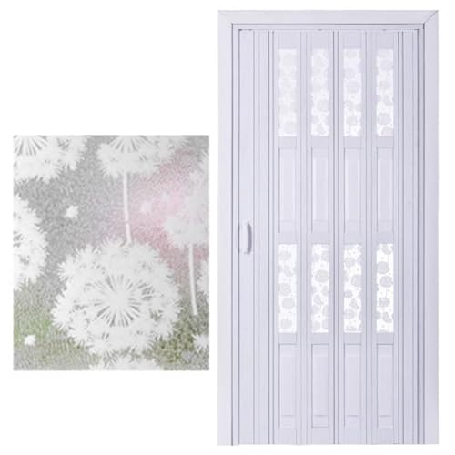 Falttüren Innentüren PVC-Falttür Mit Löwenzahnmuster, Innere Ziehharmonika-Schiebetür, Mattierte Acrylplatte, Teleskop-Duschtür, Höhe 80 Zoll/203 Cm, Unterer Überstand 1–2 Cm(24x40in(61x101cm)) Falttüren Innentüren PVC-Falttür Mit Löwenzahnmuster, Innere Ziehharmonika-Schiebetür, Mattierte Acrylplatte, Teleskop-Duschtür, Höhe 80 Zoll/203 Cm, Unterer Überstand 1–2 Cm(24x40in(61x101cm)) von QIANMEI