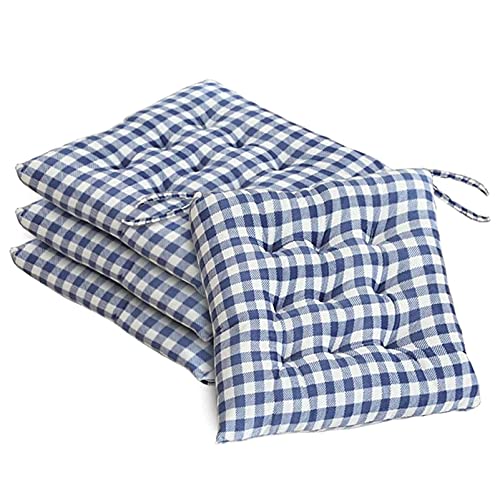 QIAOH Stuhlkissen 4er Set, Bequemes Kissen Für Stuhl, Gepolstertes Sitzkissen Stuhl Für Ihre Esszimmer Stühle, Sitzpolster, Für Haus, Garten, Auto, Büro QIAOH Stuhlkissen 4er Set, Bequemes Kissen Für Stuhl, Gepolstertes Sitzkissen Stuhl Für Ihre Esszimmer Stühle, Sitzpolster, Für Haus, Garten, Auto, Büro von QIAOH