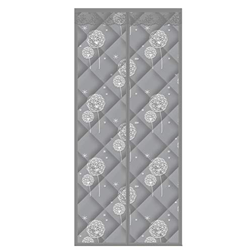 QIAOH Wärmeschutzvorhang Magnet Türvorhang 120x200cm, Magnet Thermo Türvorhang, Isolier Schutz Panel-Isolierung Thermovorhang, Eingang Isolationsvorhang von QIAOH