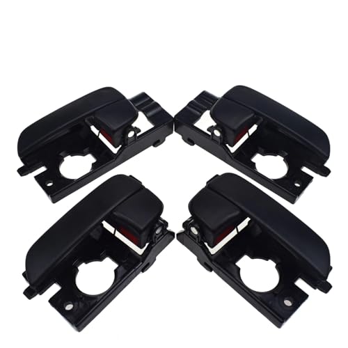 Innen Auto Türgriff Vorne Hinten Rechts Links Für Hyundai Für Accent 1,6 L 2006-2011(Black 4 Sides) von QIBBEI