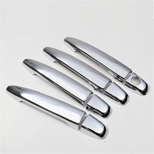 QIBBEI Außentürgriffabdeckung Trim Overlays Zubehör Für Toyota Für Harrier 2003-2009(Silber) von QIBBEI