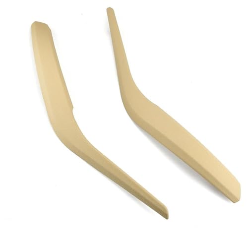 QIBBEI Auto Armlehne Pull Trim Abdeckung Innen Tür Panel Griff Für BMW X1 E84 2010-2016(Beige-2PCS) von QIBBEI