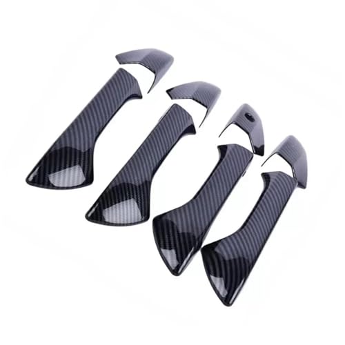 QIBBEI Auto Außentürgriff Abdeckung Form Schutz Zubehör Für Accord Für Limousine 2008-2012(Normal Carbon) von QIBBEI