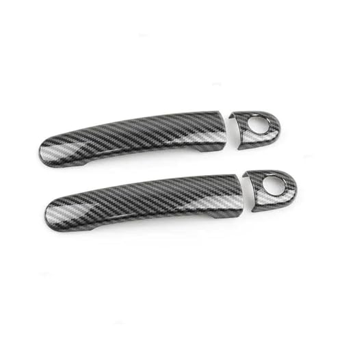 QIBBEI Auto Außentürgriff Abdeckungen Dekor Zubehör Für VW Für Passat B5 B5.5 MK5 1996-2005(Style 4) von QIBBEI