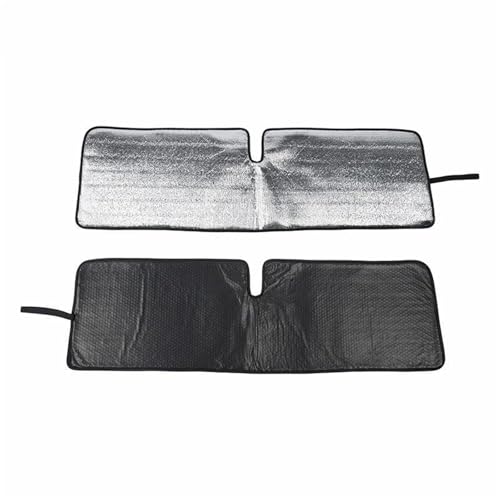 QIBBEI Auto Frontscheibe Sonnenschirm Isolierung Schatten Sonnenblende Abdeckung Für Jeep Für Wrangler TJ JK JL 1997-2024(Style 2) von QIBBEI